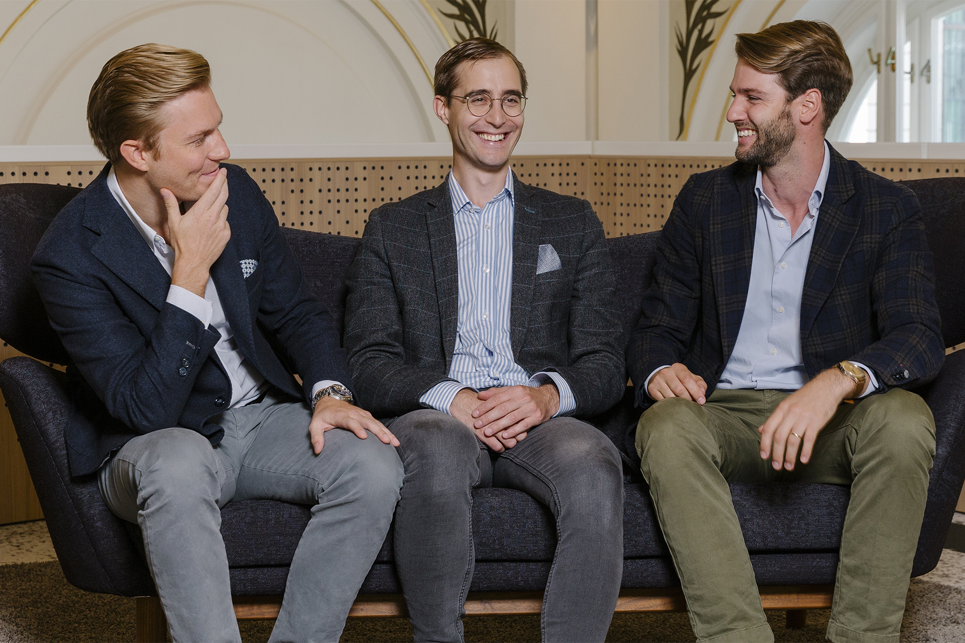 Foto: die drei Gründer Lukas Müller, Paul Brezina und Tobias Leodolter 